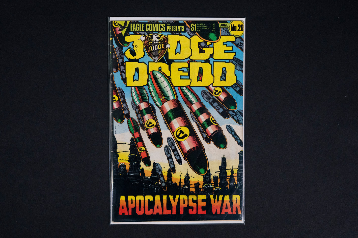 Judge Dredd, #20, Eagle Comics, 1985