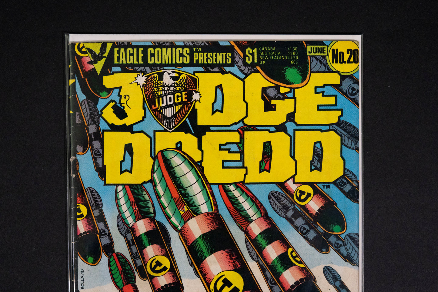Judge Dredd, #20, Eagle Comics, 1985