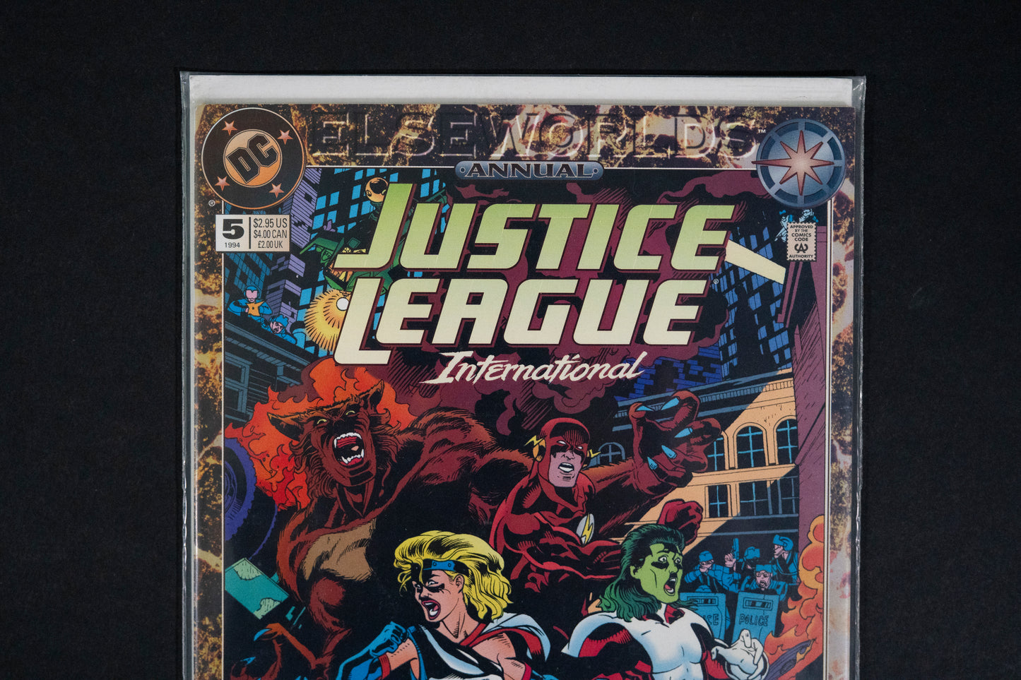 Justice League International, Annual #5, DC Comics, 1994