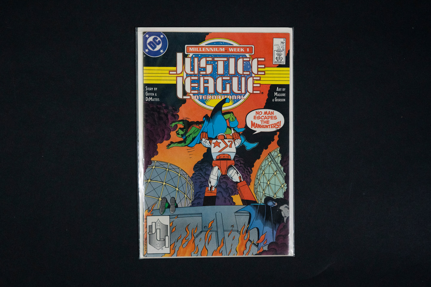 Justice League International, #9, DC Comics, 1988