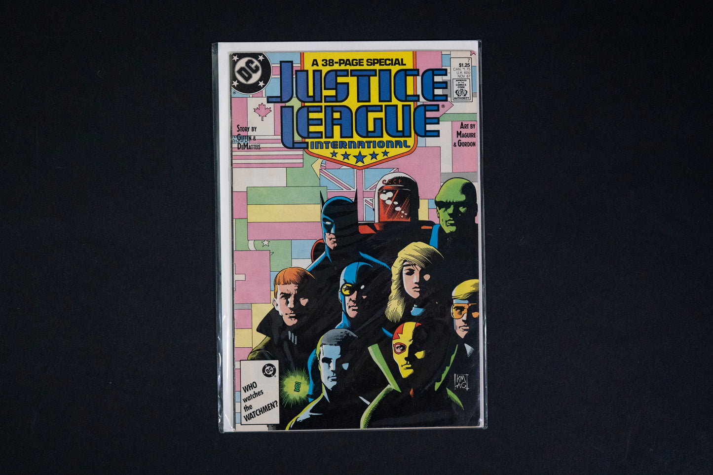 Justice League International, #7, DC Comics, 1987