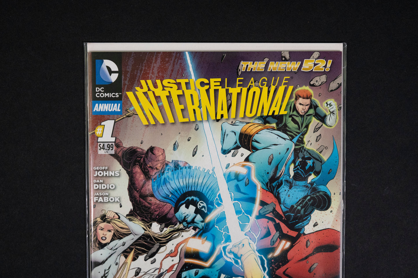Justice League International, Annual #1, DC Comics, 2012