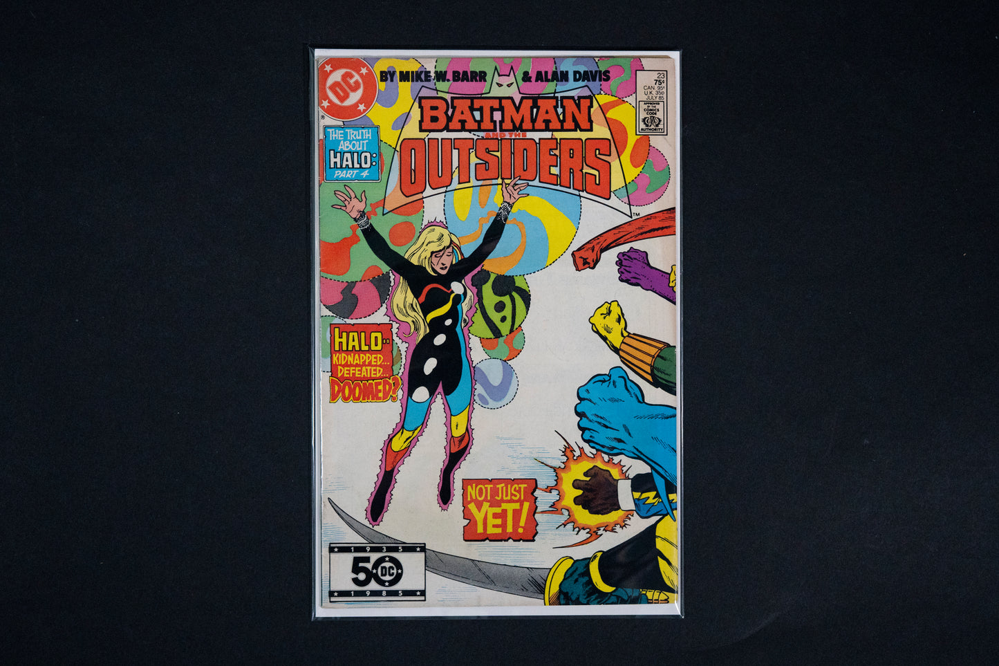 Batman and the Outsiders, #23, DC Comics, 1985