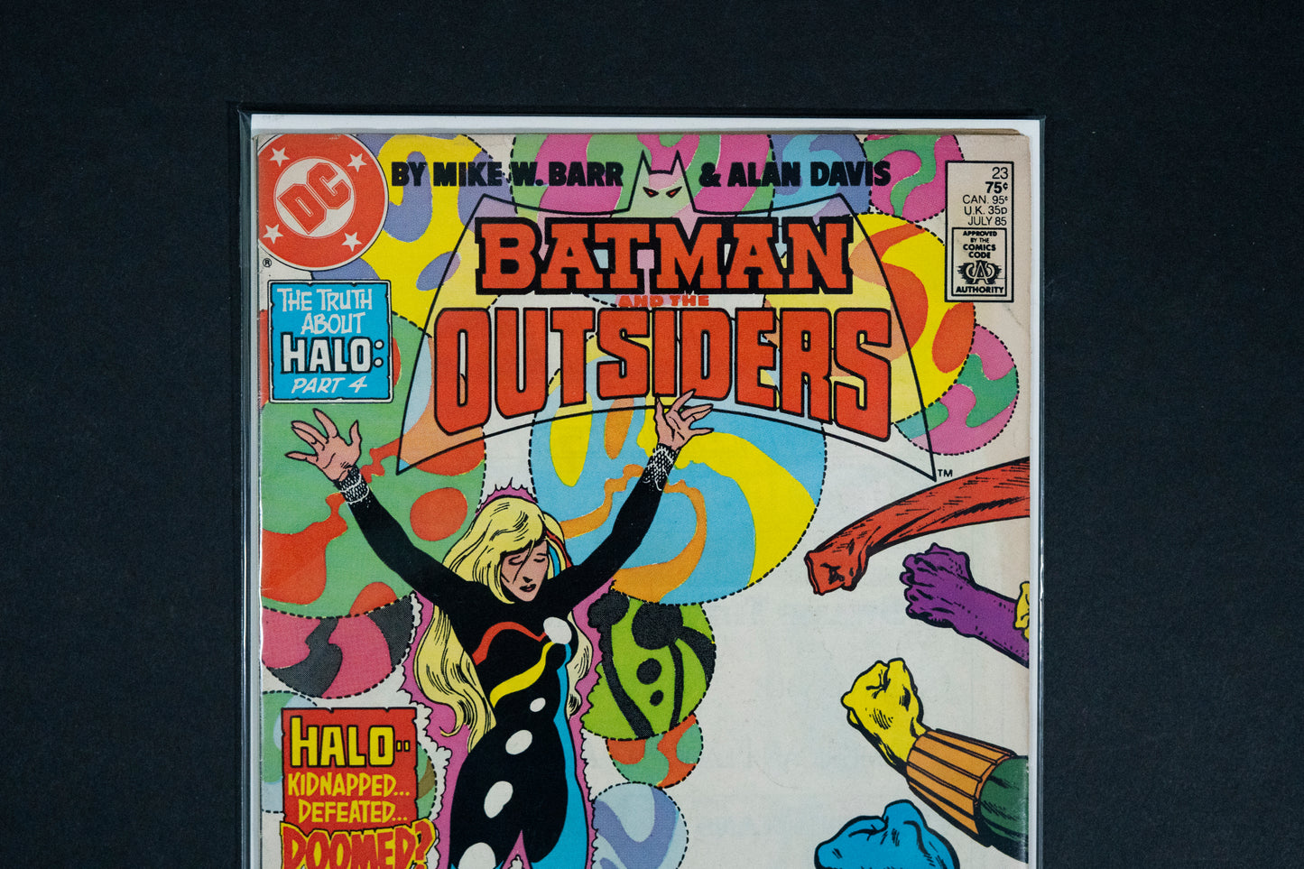 Batman and the Outsiders, #23, DC Comics, 1985