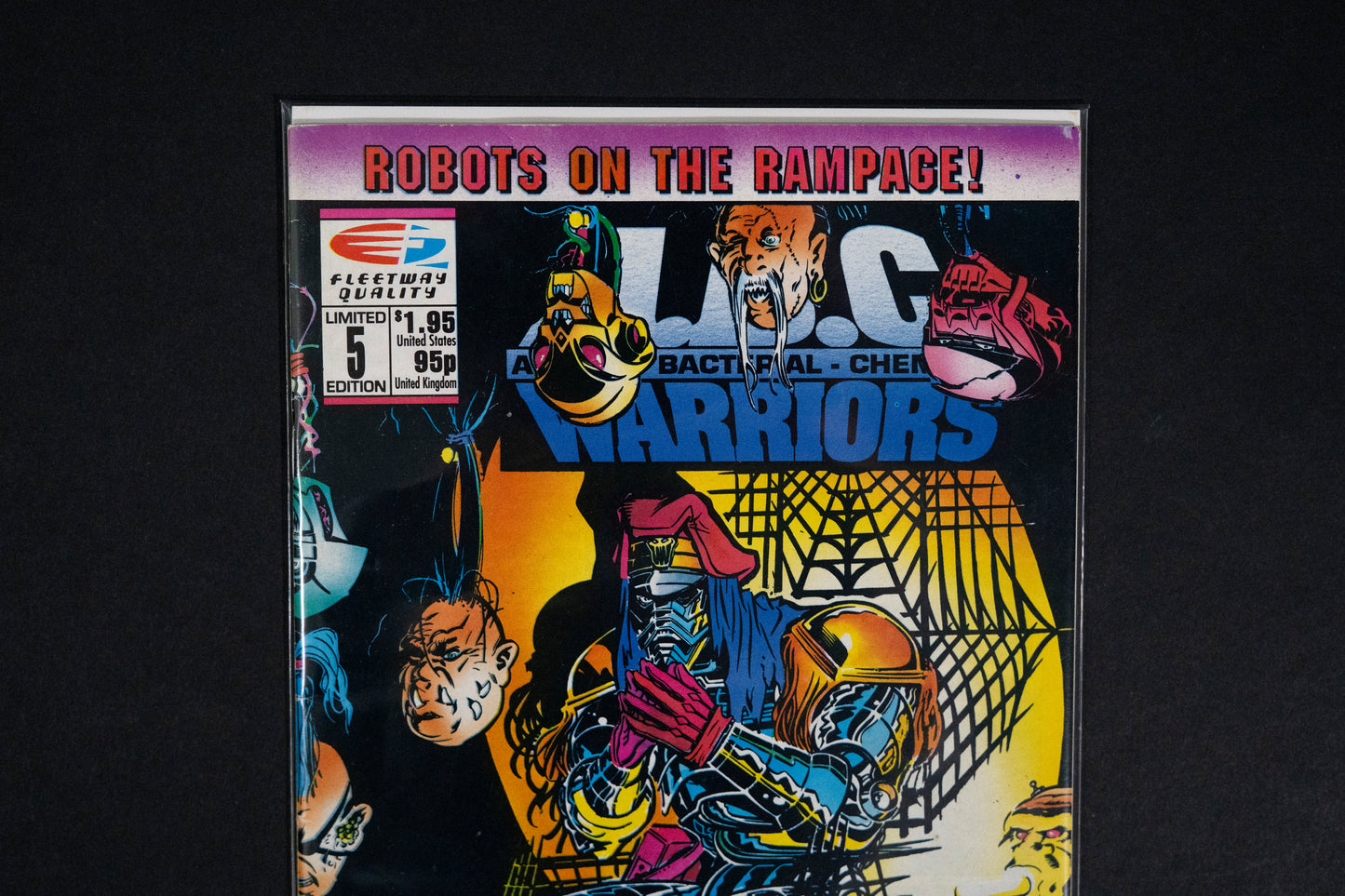 ABC Warriors, #5, Fleetway Quality Comics, 1990