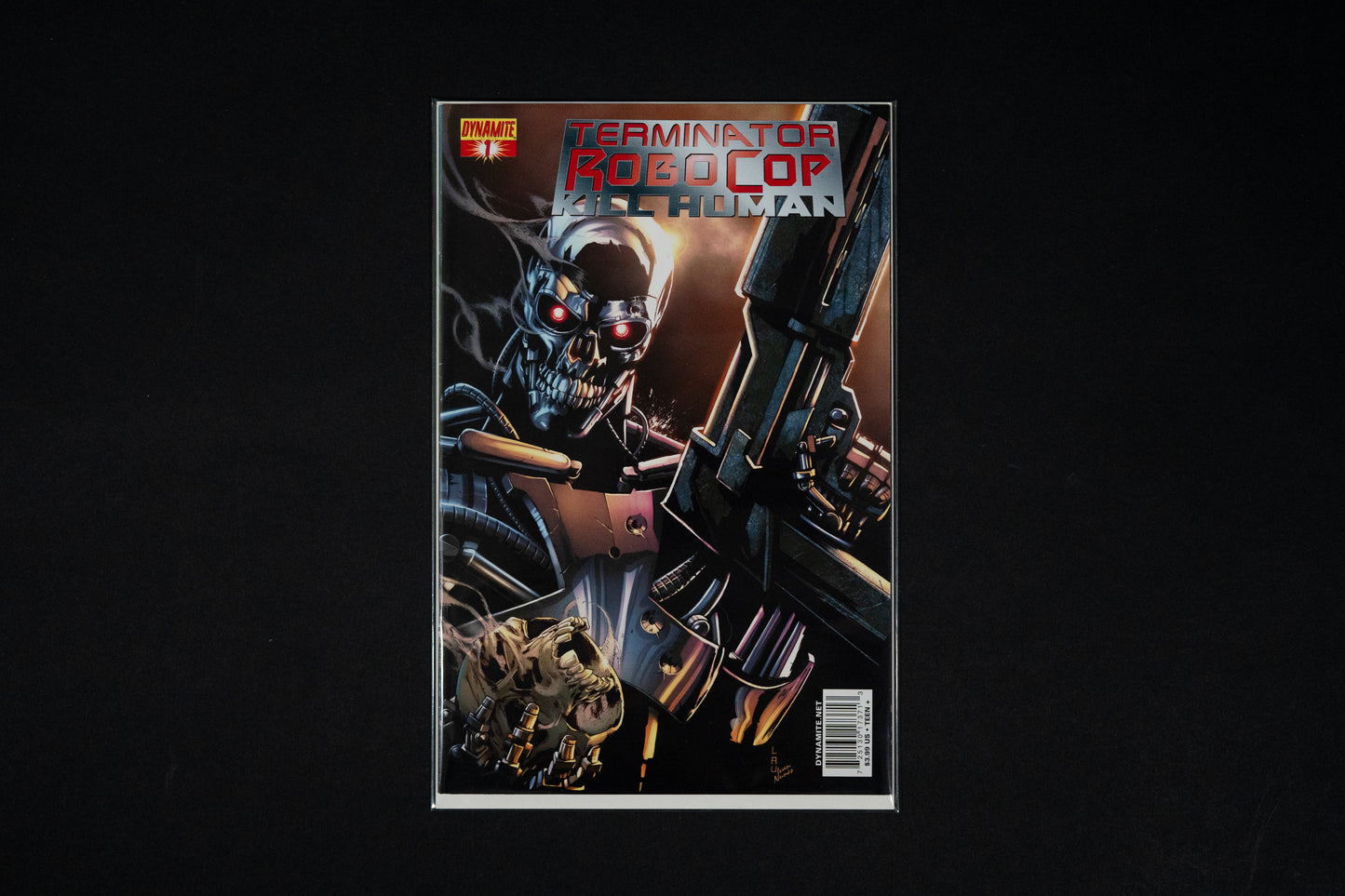 Terminator RoboCop : Kill Human, 1-4 Complete Set, Dynamite Comics, 2011