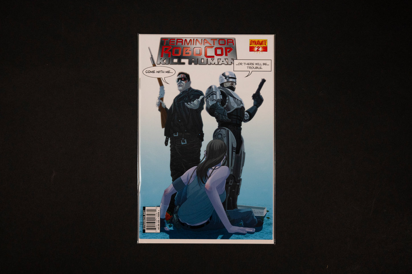 Terminator RoboCop : Kill Human, 1-4 Complete Set, Dynamite Comics, 2011