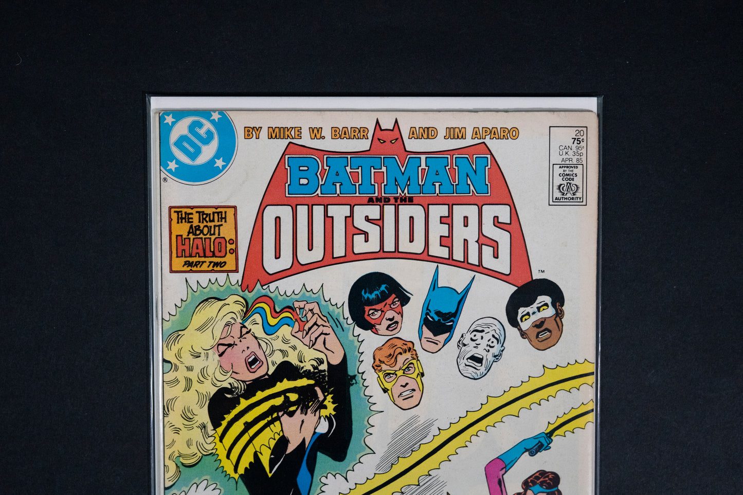 Batman and the Outsiders, #20, DC Comics, 1985