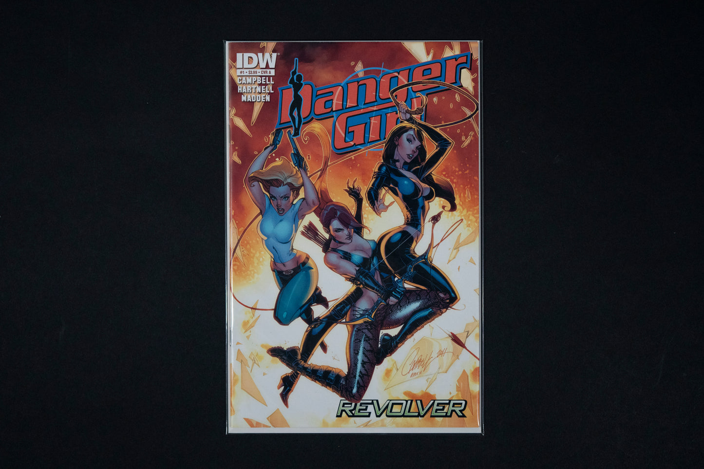 Danger Girl, Revolver, 1-4 Complete Set, IDW Comics, 2012