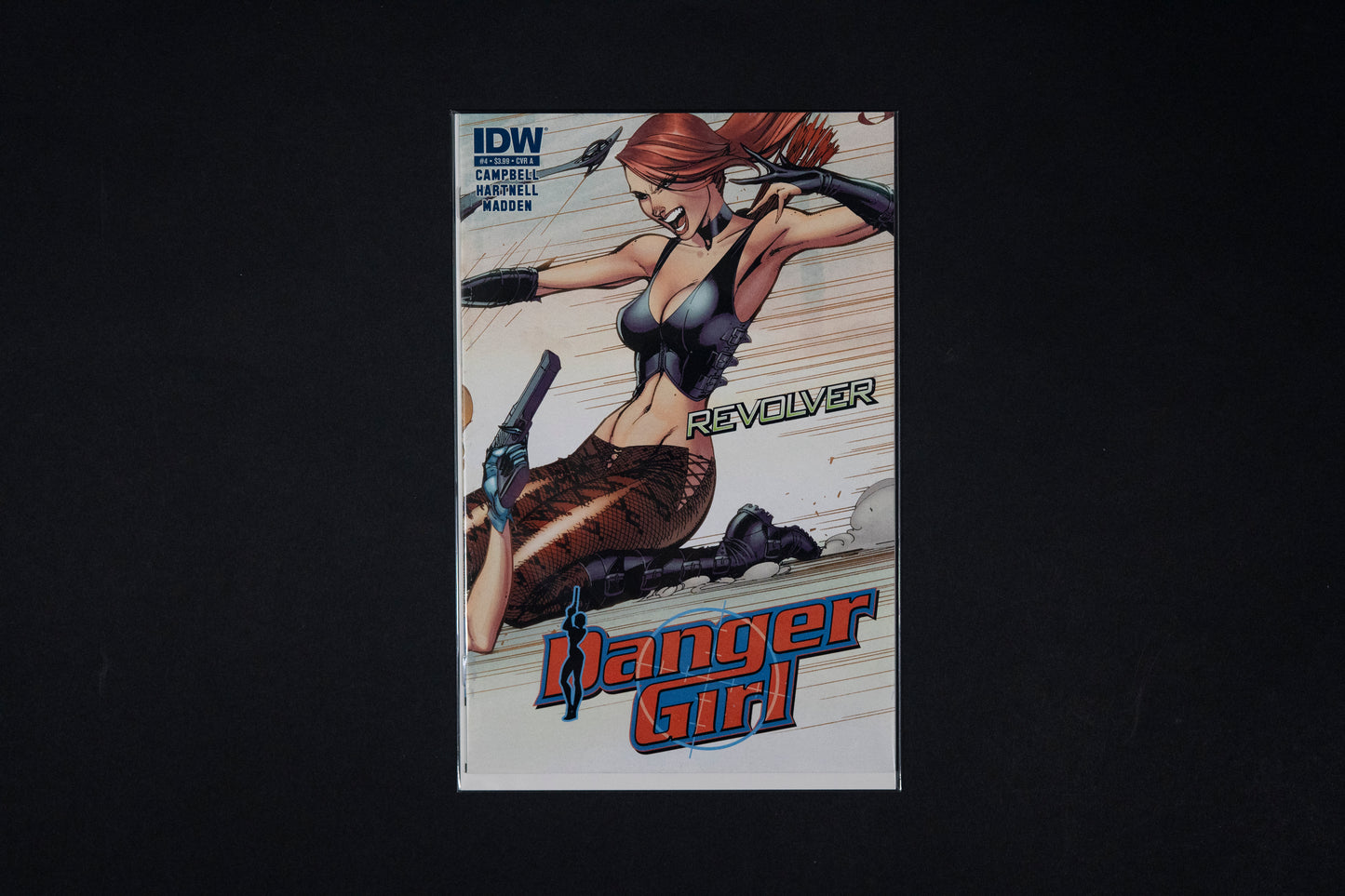 Danger Girl, Revolver, 1-4 Complete Set, IDW Comics, 2012