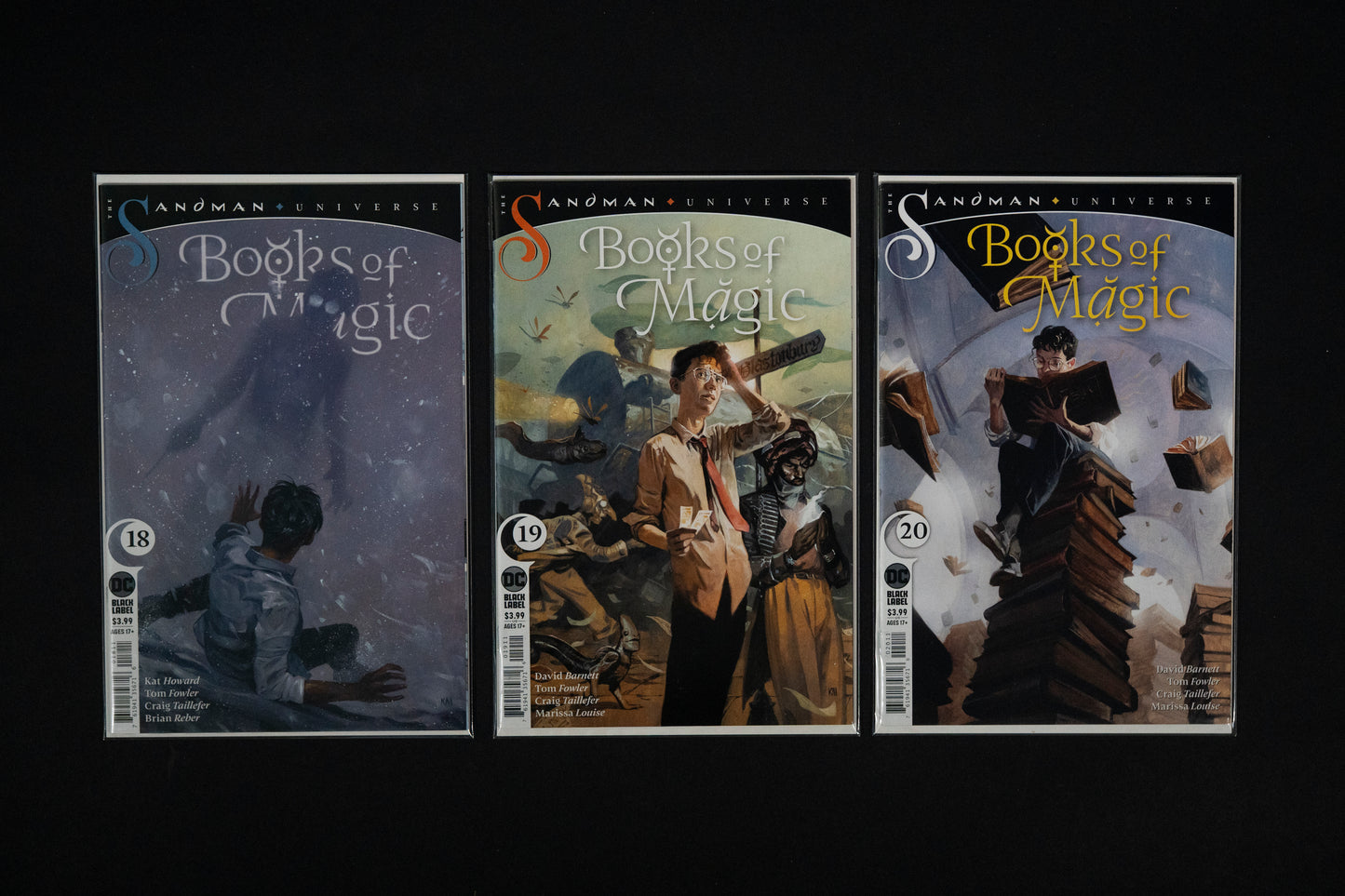 Sandman Universe, Books of Magic, #18-20, DC Comics, 2018