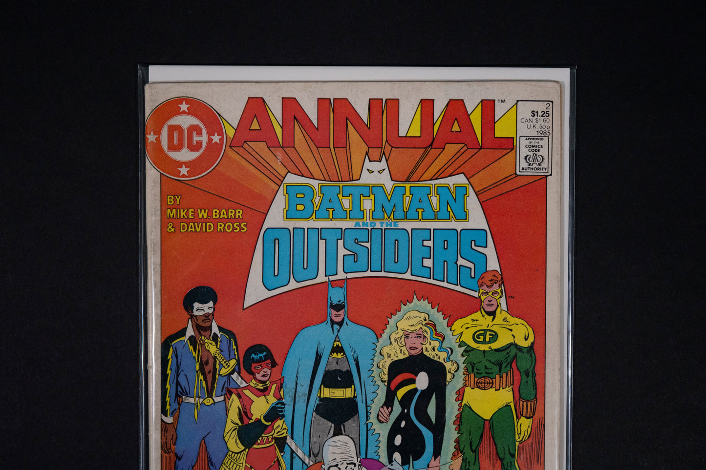 Batman and the Outsiders, Annual #2, DC Comics, 1985