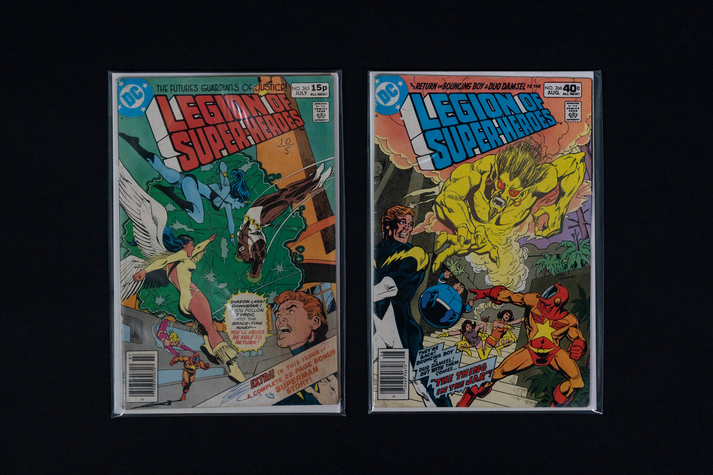Legion of Super-Heroes, #265 & 266, DC Comics, 1980