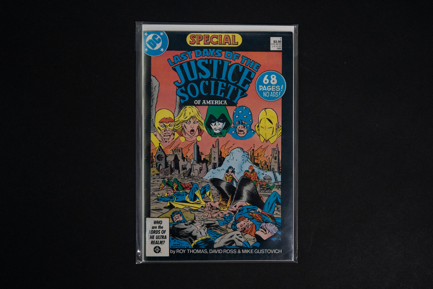 Last Days of the Justice Society of America, Special, #1, DC Comics, 1986 - Damage (A)