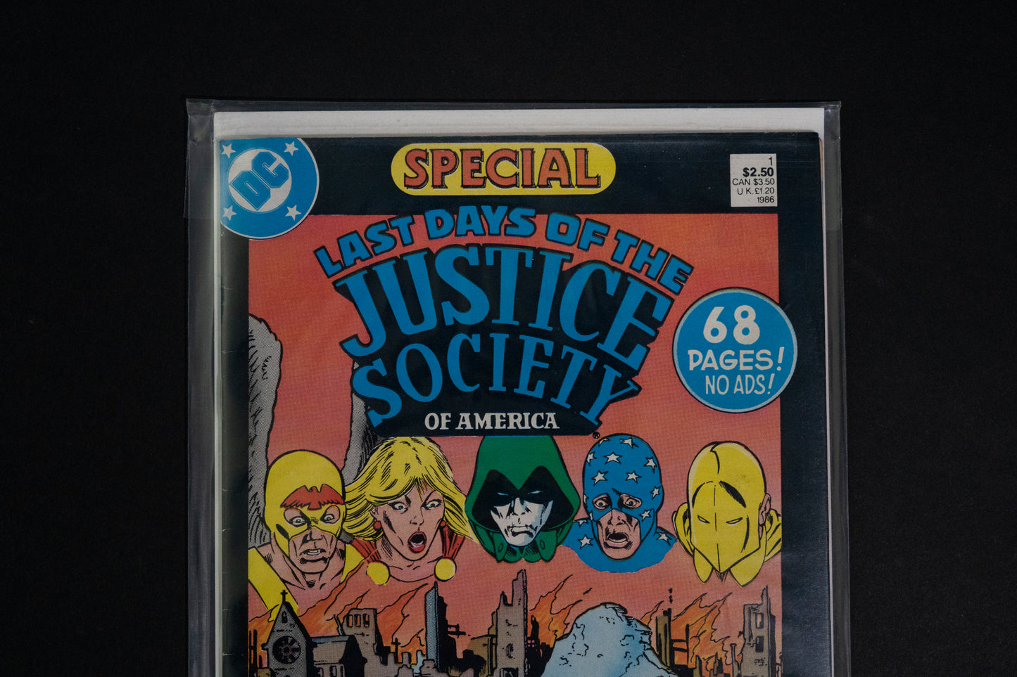 Last Days of the Justice Society of America, Special, #1, DC Comics, 1986 - Damage (A)