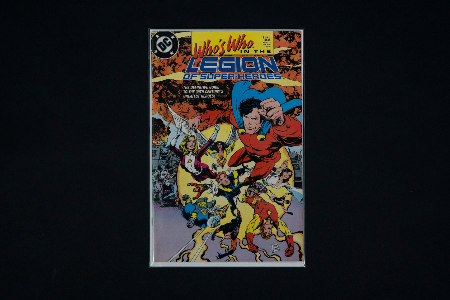 Who's Who in the Legion of Super-Heroes, #1 2 3 4 & 6, DC Comics, 1988