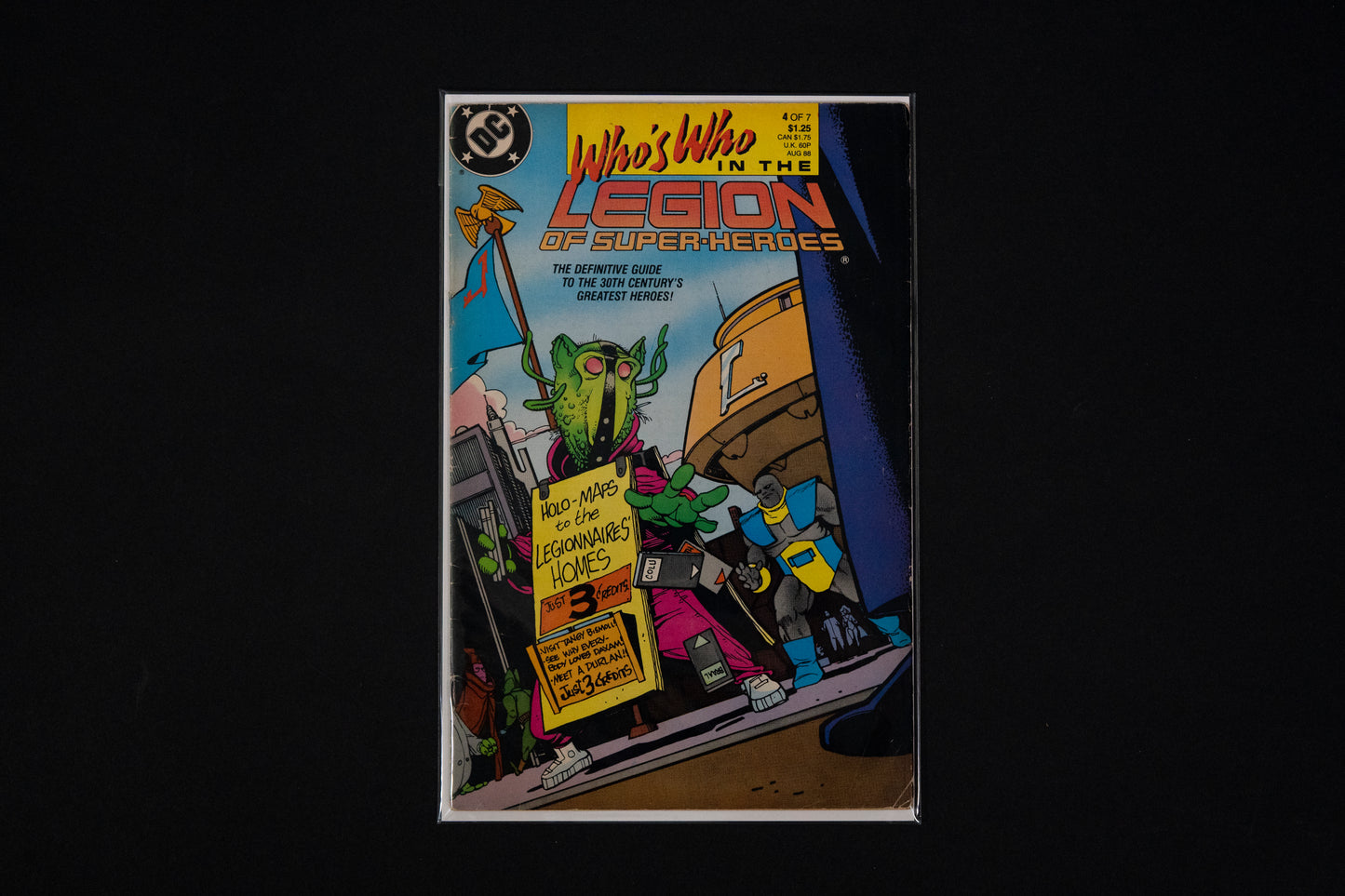 Who's Who in the Legion of Super-Heroes, #1 2 3 4 & 6, DC Comics, 1988