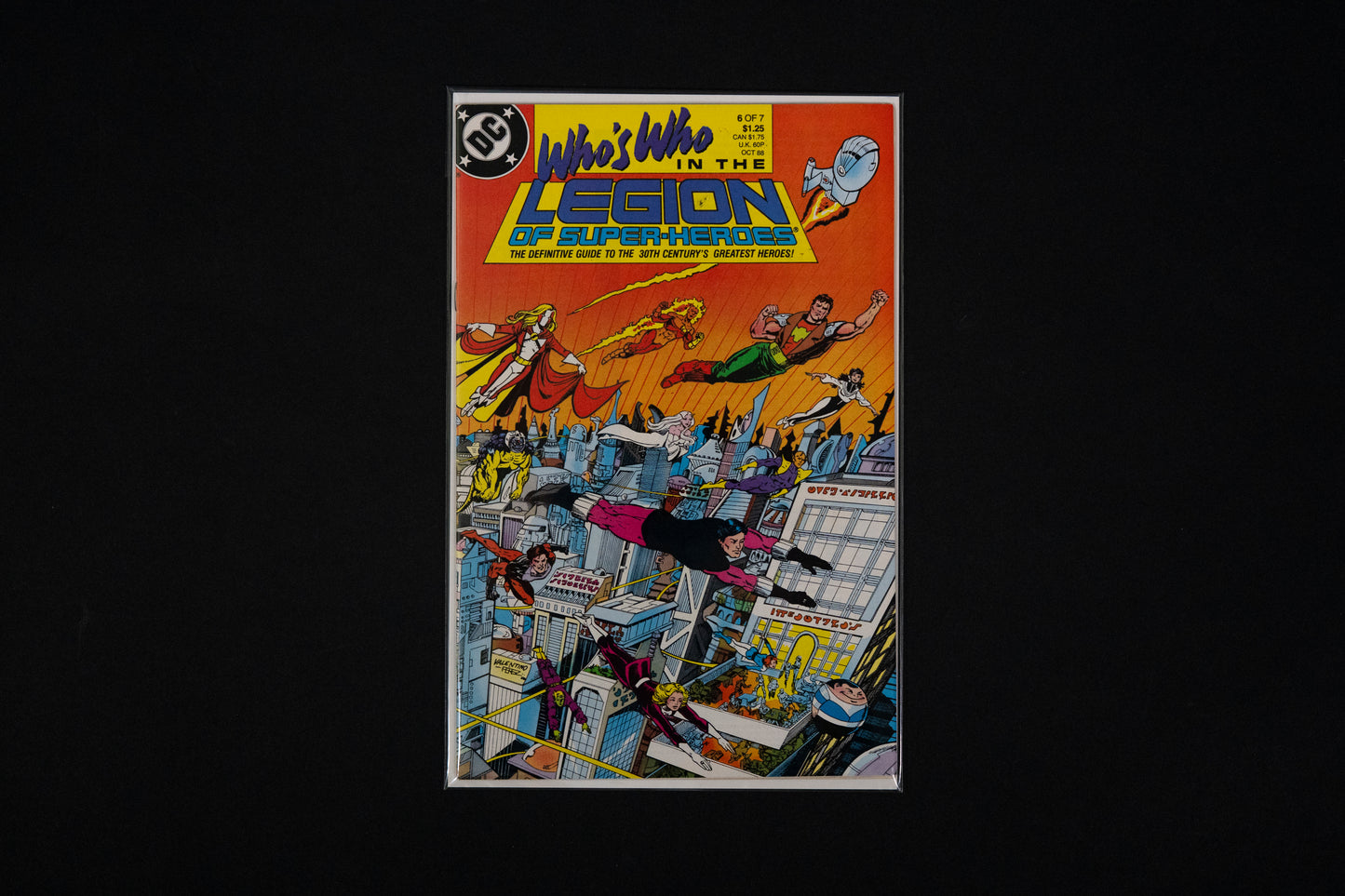 Who's Who in the Legion of Super-Heroes, #1 2 3 4 & 6, DC Comics, 1988