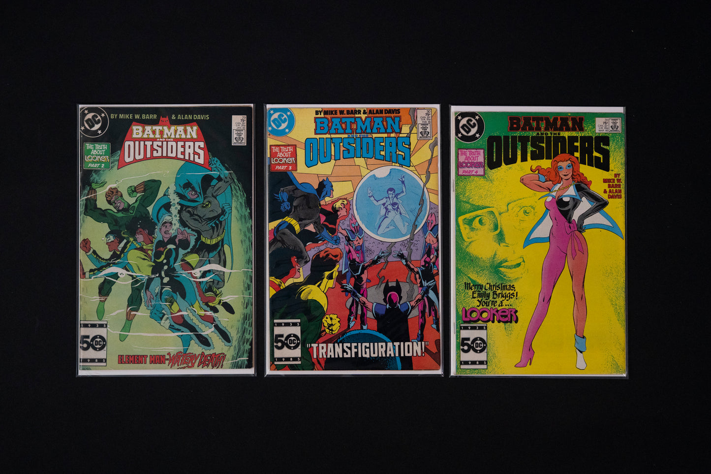 Batman and the Outsiders, #29-31, DC Comics, 1986