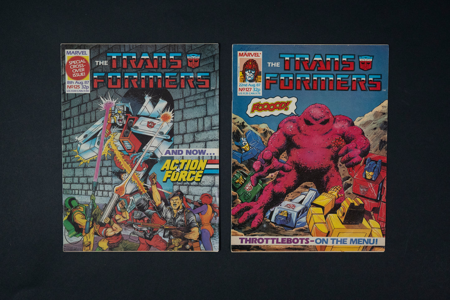 15 x Transformers Marvel UK Comics
