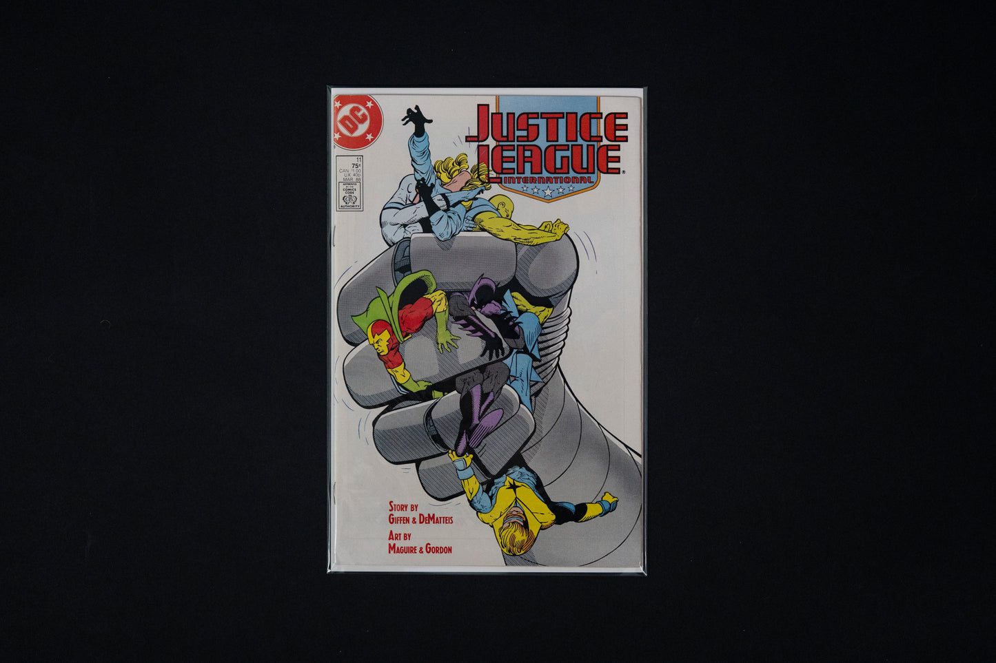 Justice League International, #11-14, DC Comics, 1988
