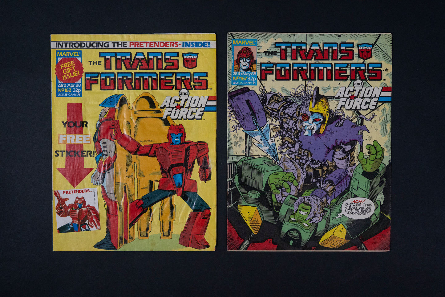 15 x Transformers Marvel UK Comics