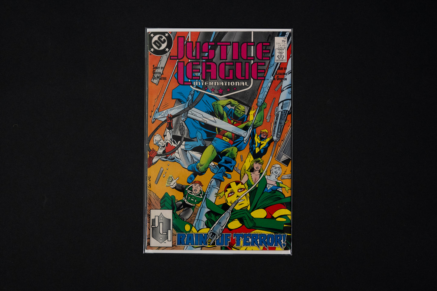 Justice League International, #11-14, DC Comics, 1988
