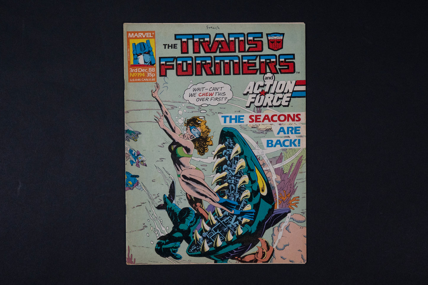 15 x Transformers Marvel UK Comics