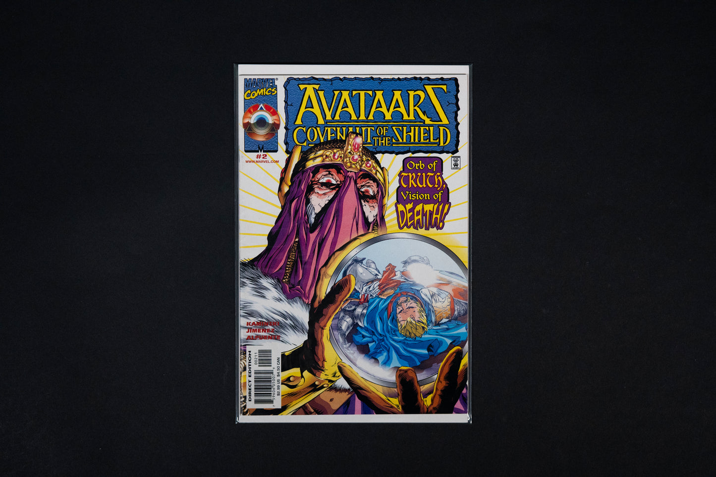 Avataarz Covenant of the Shield, #2 & 3, Marvel Comics, 2000