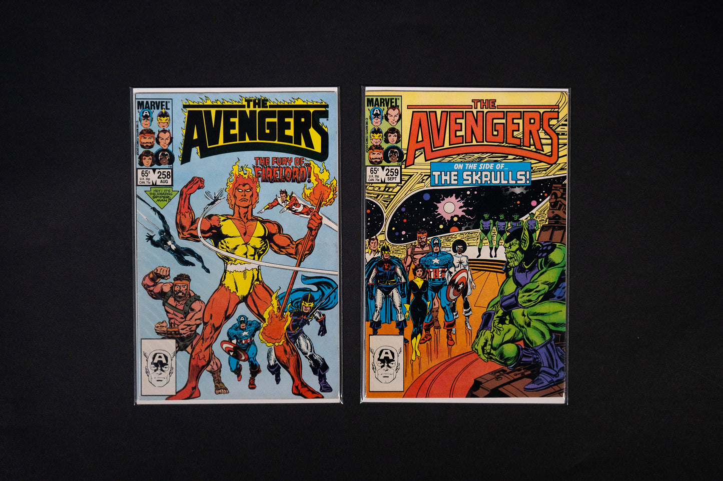 The Avengers, #258 & 259, Marvel Comics, 1985
