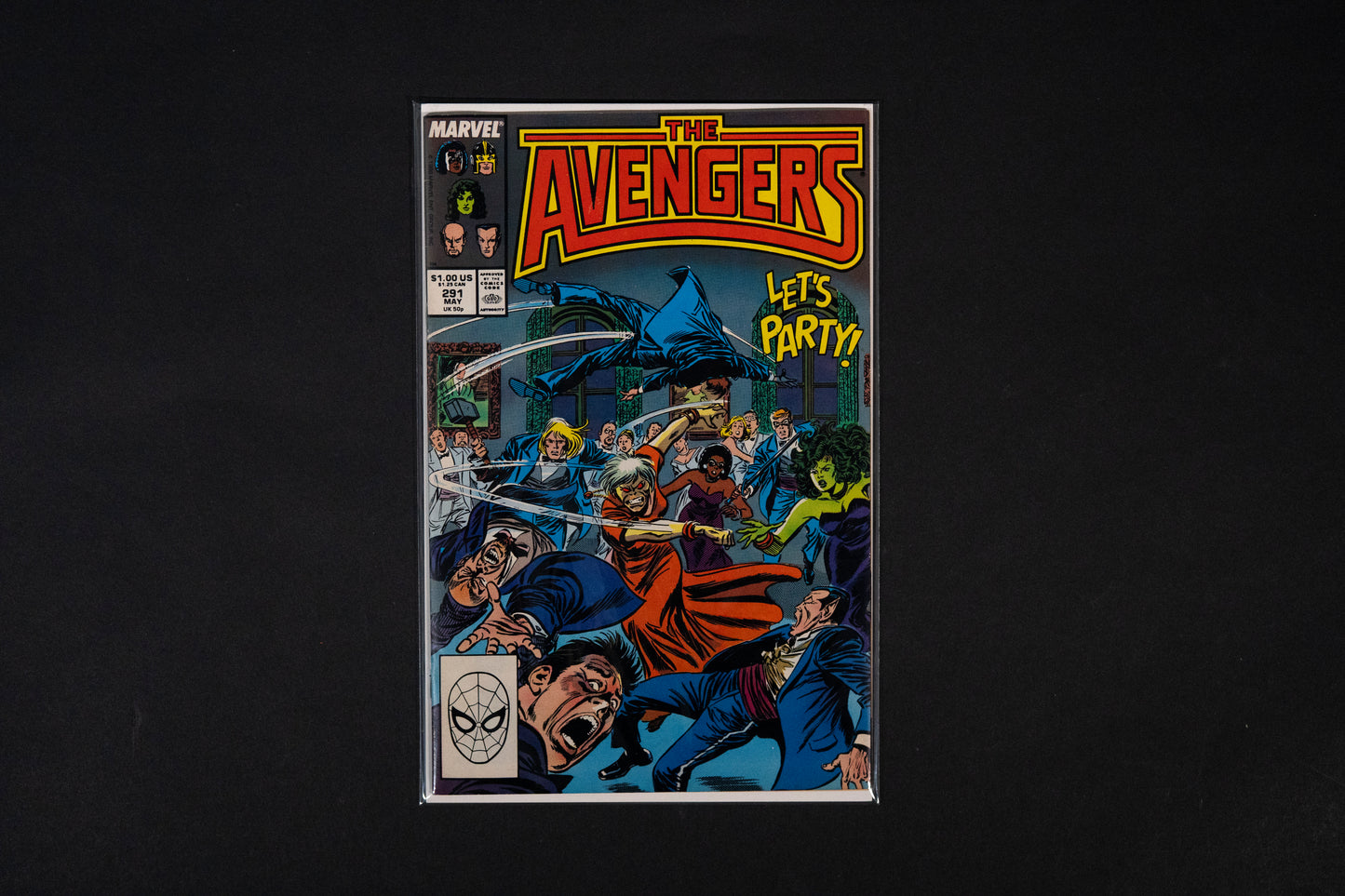 The Avengers, #291, 292, 293 & 294, Marvel Comics, 1988