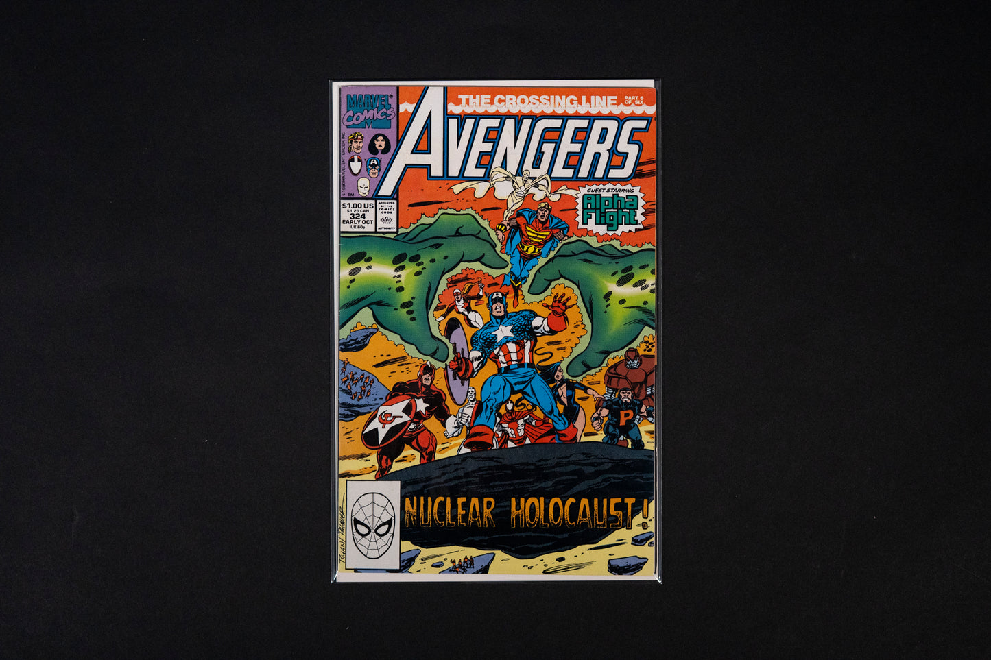 Avengers, #323 & 324, Marvel Comics, 1990