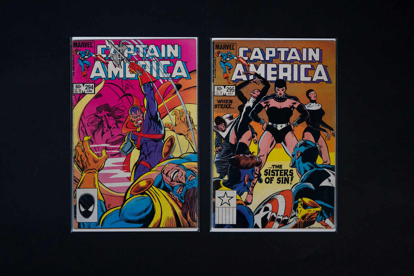 Captain America, #294 & 295, Marvel Comics, 1984