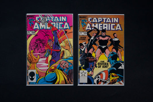 Captain America, #294 & 295, Marvel Comics, 1984