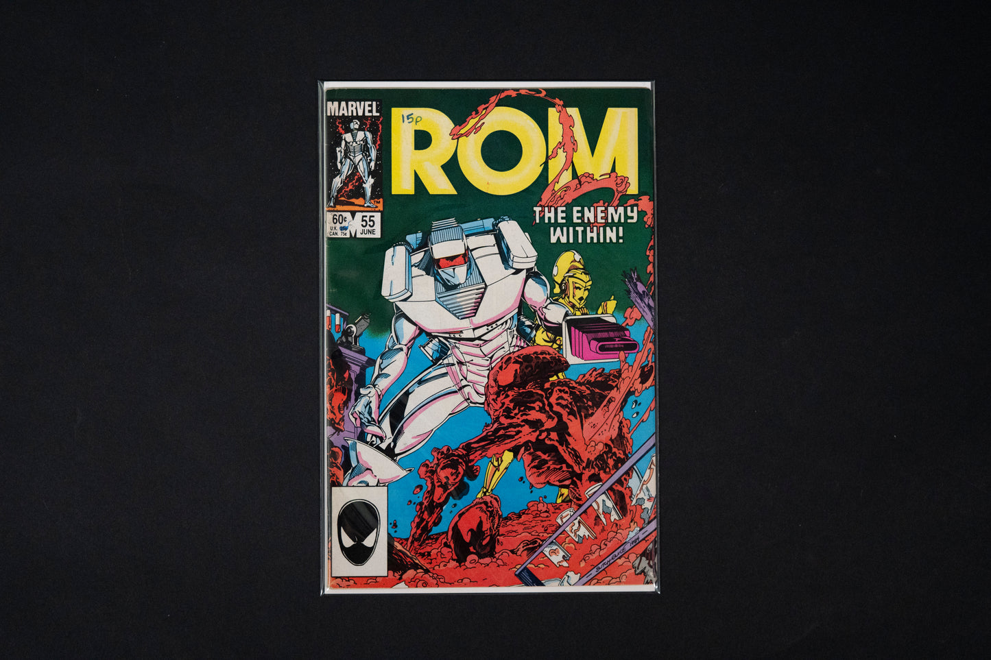 ROM Spaceknight, #55 56 57 & 58, Marvel Comics, 1984