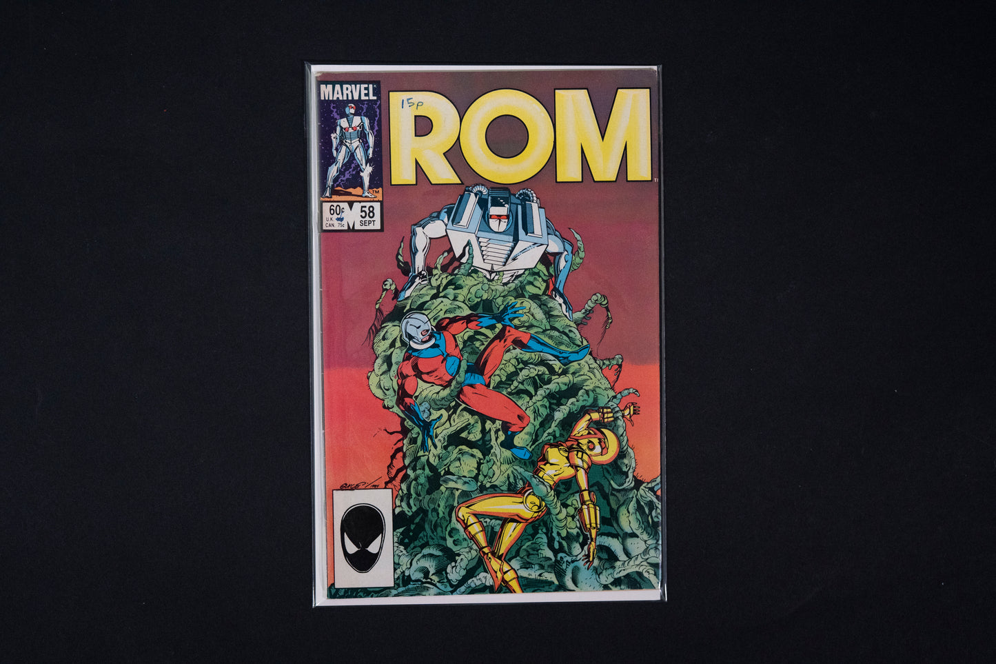 ROM Spaceknight, #55 56 57 & 58, Marvel Comics, 1984