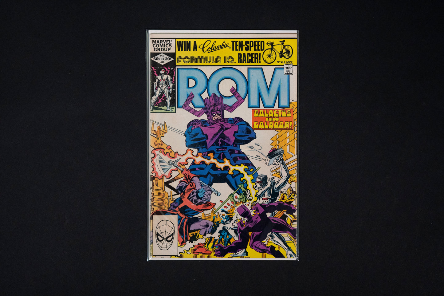 ROM Spaceknight, #26 27 & 28, Marvel Comics, 1982