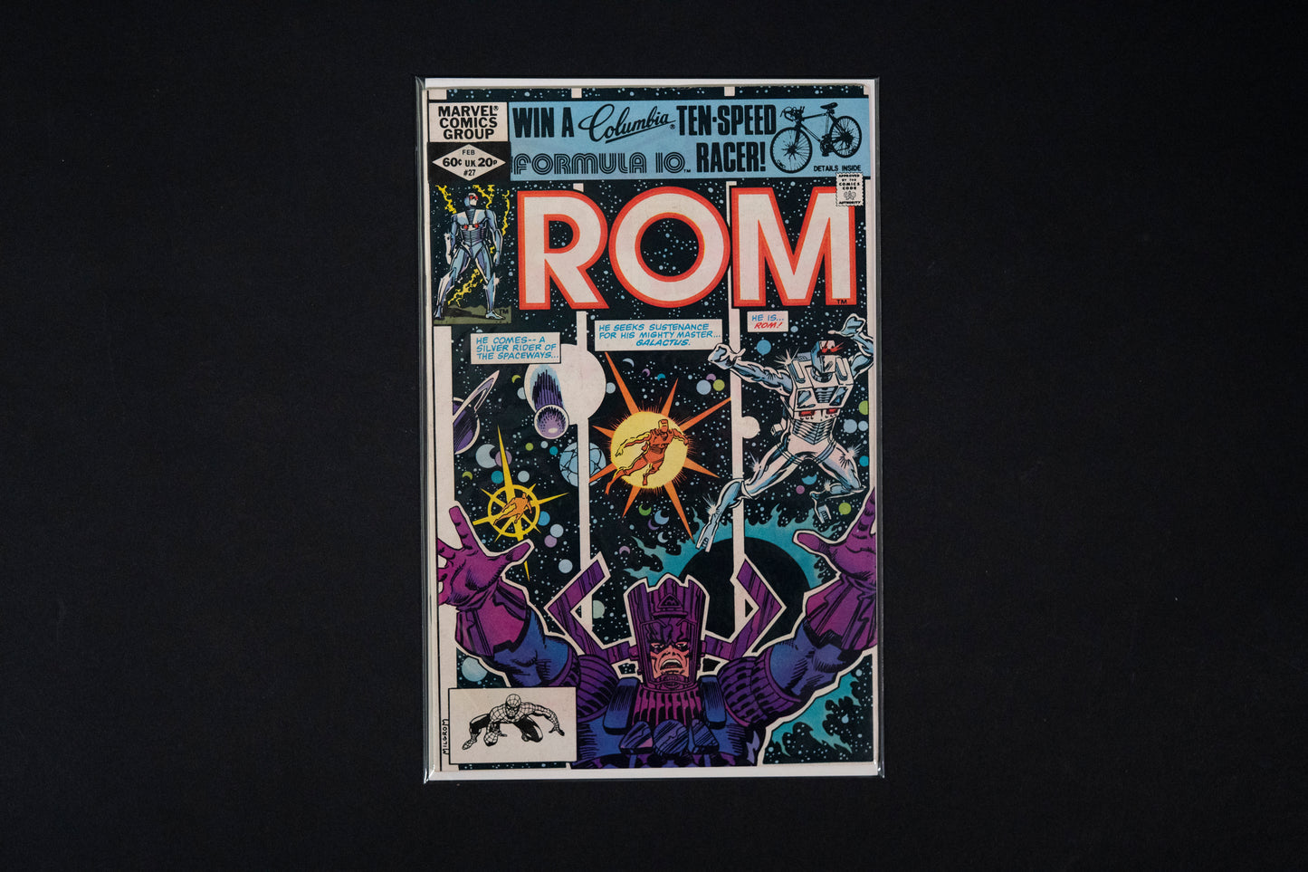 ROM Spaceknight, #26 27 & 28, Marvel Comics, 1982