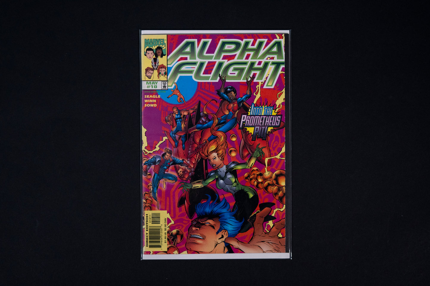 Alpha Flight, Vol.2 #10 & 11, Marvel Comics, 1998