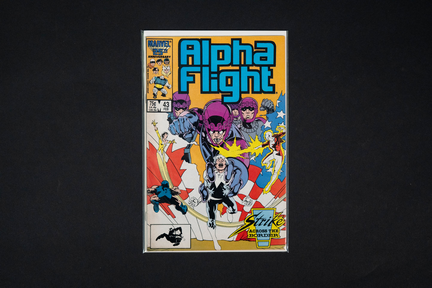 Alpha Flight, #43 44 45 & 46, Marvel Comics, 1987