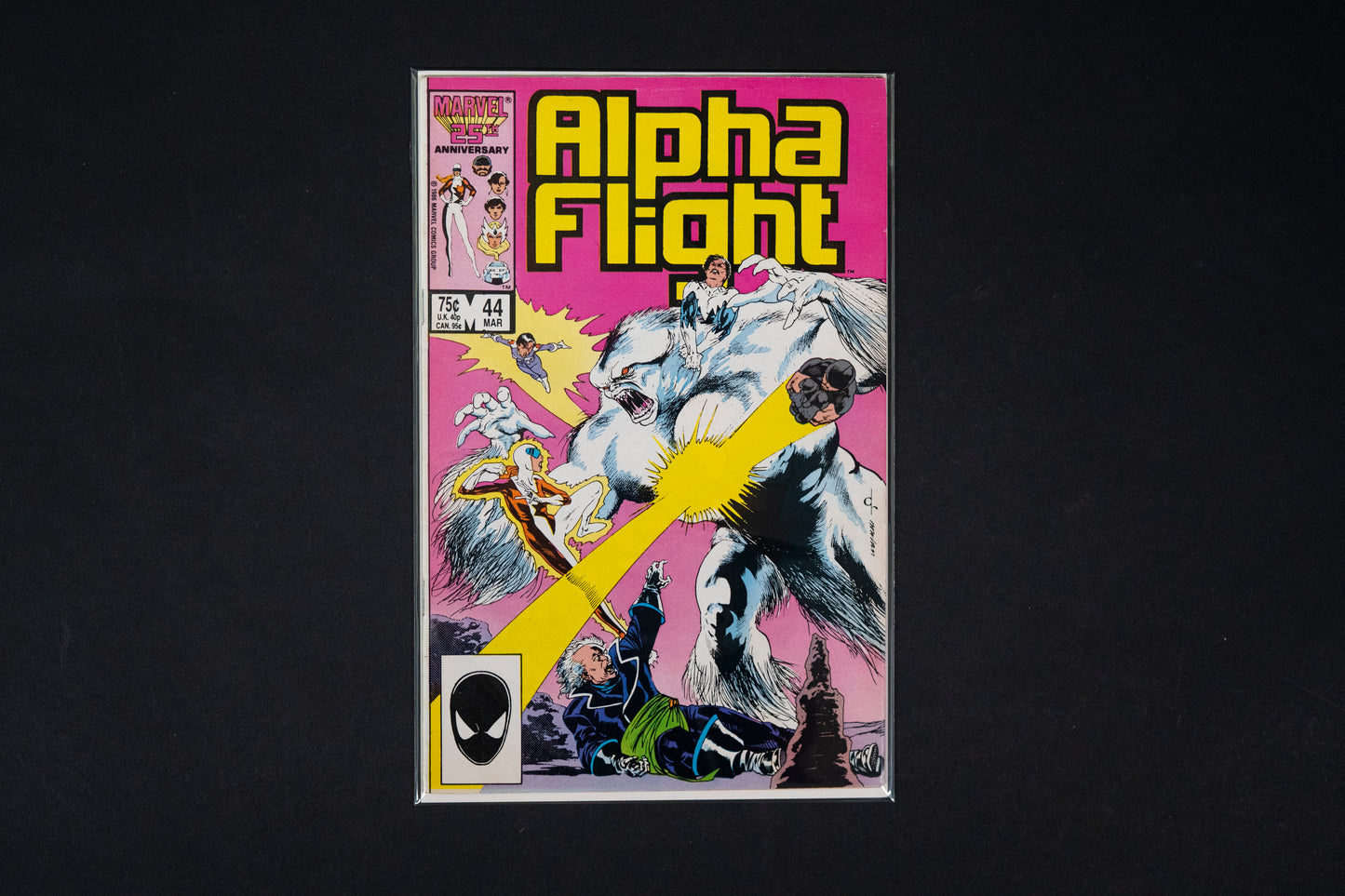 Alpha Flight, #43 44 45 & 46, Marvel Comics, 1987