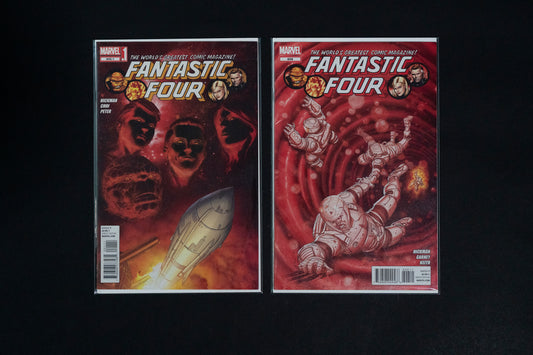 Fantastic Four, Vol.3, #605.1 & 606 , Marvel Comics, 2012