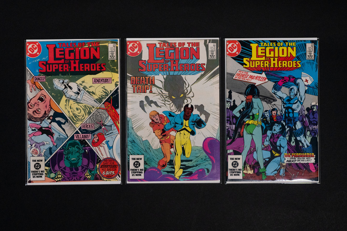 Legion of Super-Heroes, #296-354 PLUS Annuals #2 3 4 5, DC Comics, 1983-1987