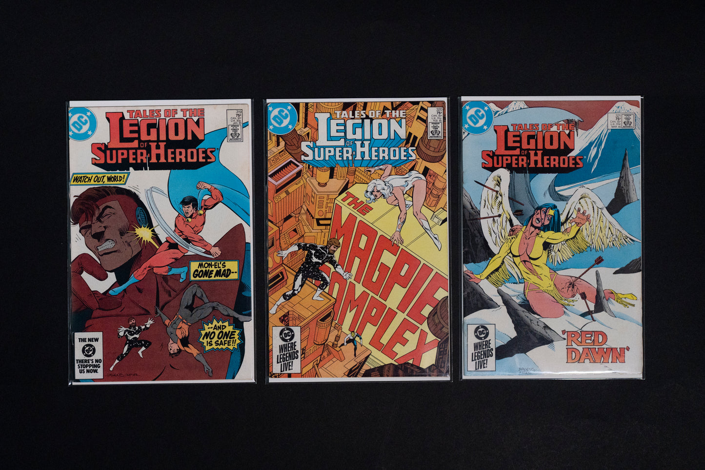 Legion of Super-Heroes, #296-354 PLUS Annuals #2 3 4 5, DC Comics, 1983-1987