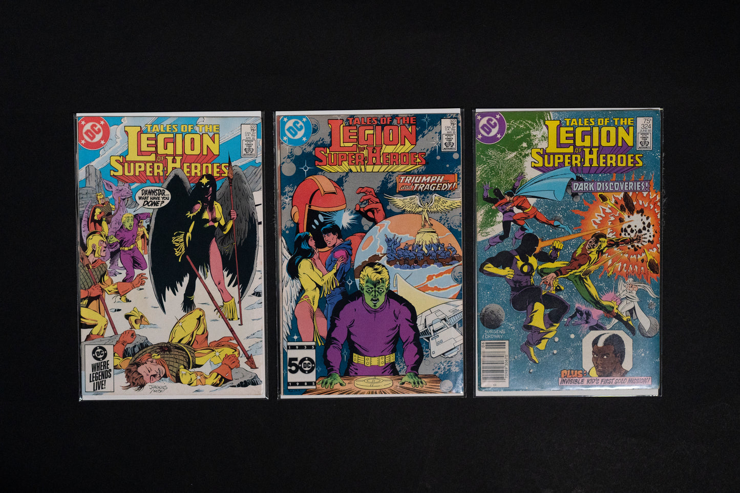 Legion of Super-Heroes, #296-354 PLUS Annuals #2 3 4 5, DC Comics, 1983-1987