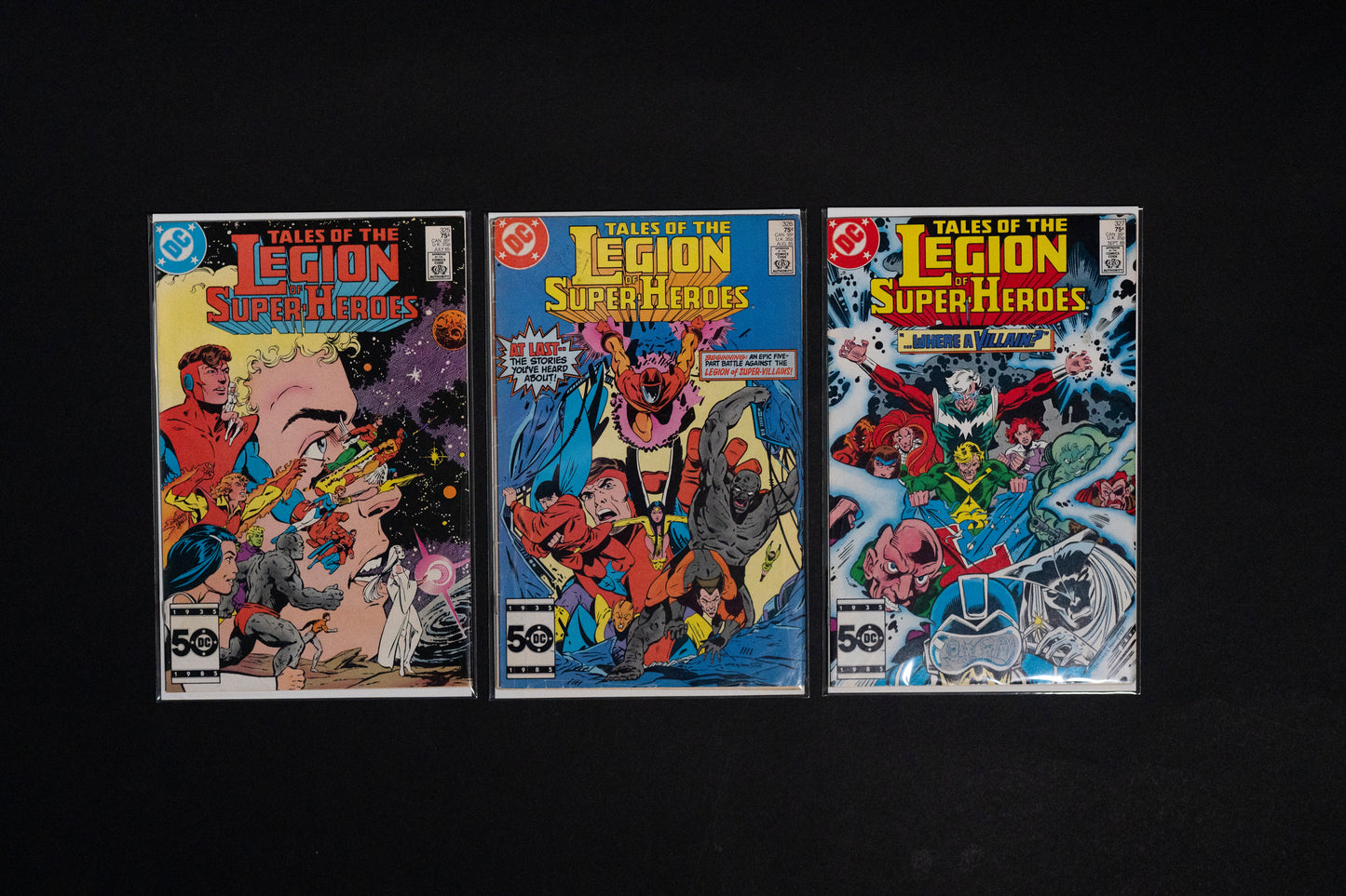 Legion of Super-Heroes, #296-354 PLUS Annuals #2 3 4 5, DC Comics, 1983-1987