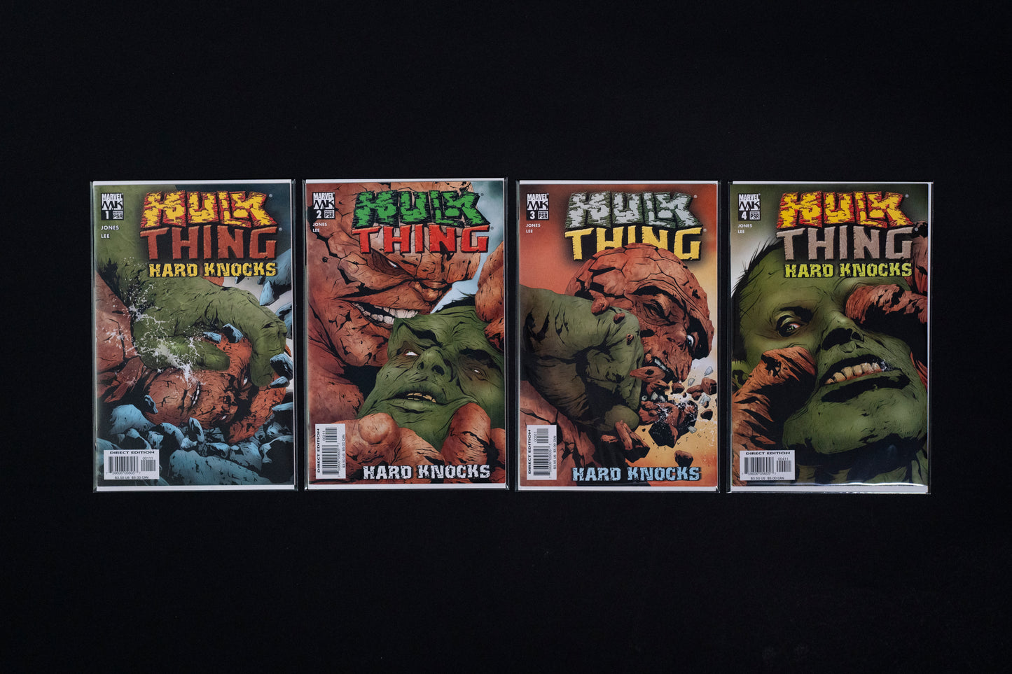 Hulk Thing, Hard Knocks , #1-4 Complete Series, Marvel Comics, 2004