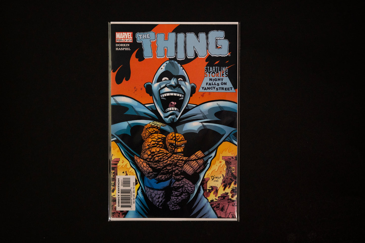 The Thing, Night Falls on Yancy Street , #1-4 Complete Series, Marvel Comics, 2003