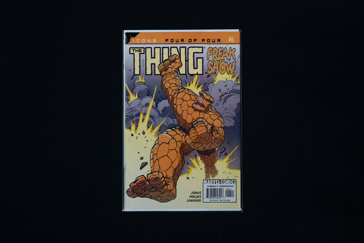 The Thing, Freakshow , #1-4 Complete Series, Marvel Comics, 2002