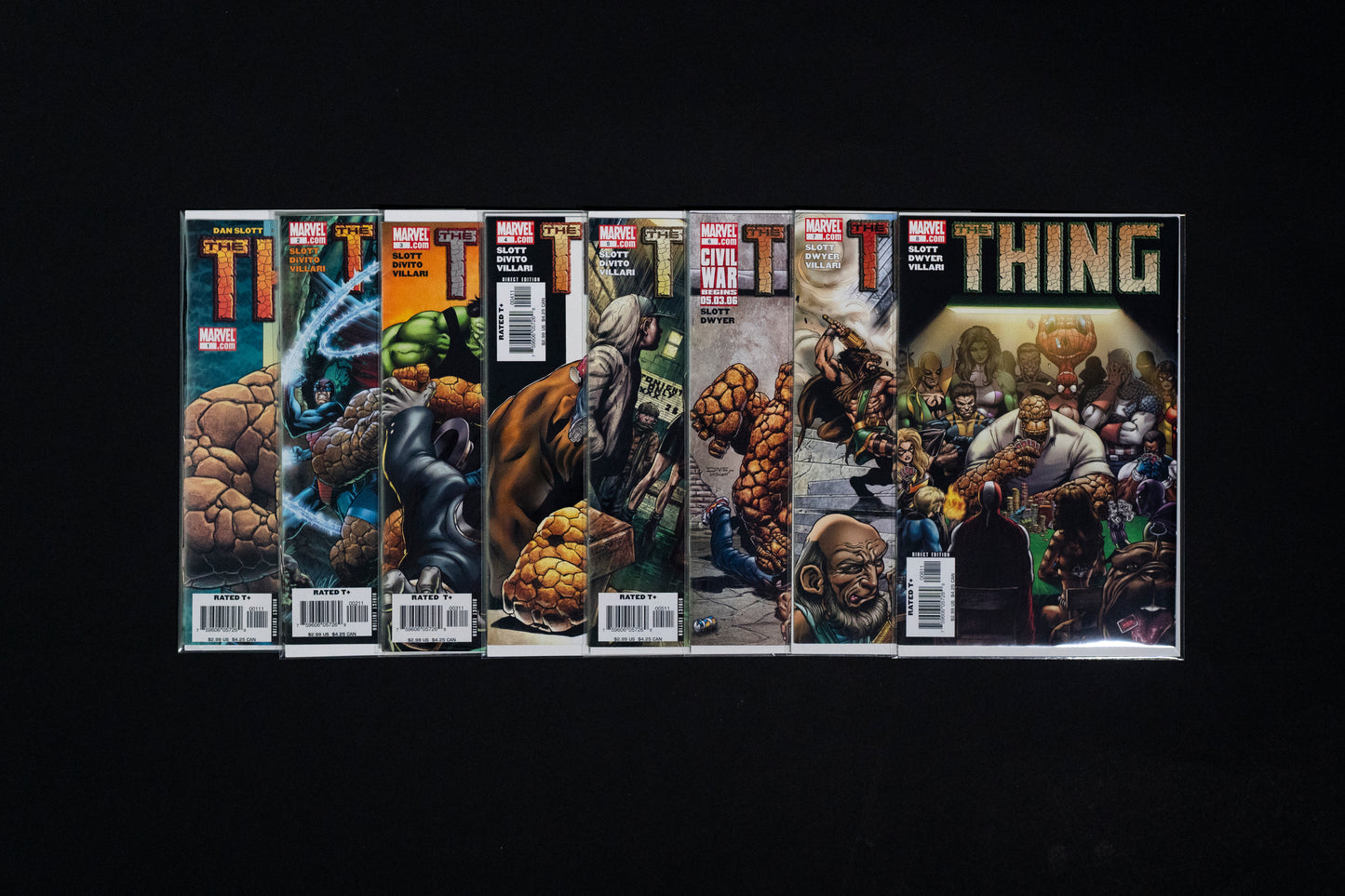 The Thing, Vol. 2, #1-8 Complete Series, Marvel Comics, 2006